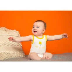 Lot De 7 Bodies Sans Manches à Imprimé Fantaisie Pour Bébé Garçon -Orchestra HNAY52 BLA 5 X