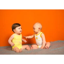 Lot De 7 Bodies Sans Manches à Imprimé Fantaisie Pour Bébé Garçon -Orchestra HNAY52 BLA 6 X