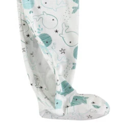 Lot De 2 Dors-bien En Jersey Motif Baleineau -Orchestra HNAY5N ECR 4 X