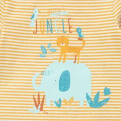 Lot De 3 Dors-bien En Jersey à Animaux Printés -Orchestra HNAY64 BLA 3 X