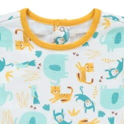 Lot De 3 Dors-bien En Jersey à Animaux Printés -Orchestra HNAY64 BLA 5 X