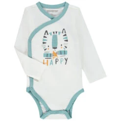 Lot De 7 Bodies Manches Longues Imprimé Tigres Pour Bébé Garçon -Orchestra HNAY6X ECR 2 X