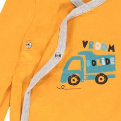 Lot De 5 Bodies Manches Longues Print Voitures Pour Bébé Garçon 7 Lot De 5 Bodies Manches Longues Print Voitures Pour Bébé Garçon -Orchestra HNAY6Z VEM 3 X