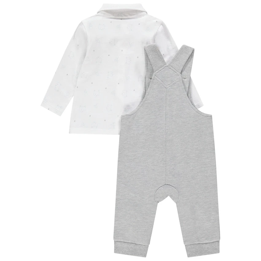 Ensemble Salopette Et Polo Motif Renard 2 Ensemble Salopette Et Polo Motif Renard – Image 2