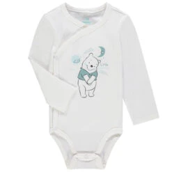 Body Manches Longues Bébé Garçon En Coton Print Winnie Disney