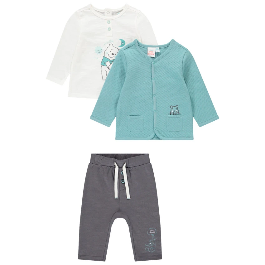 Ensemble 3 Pièces Print Winnie L'ourson Disney Pour Bébé Garçon 1 Ensemble 3 Pièces Print Winnie L'ourson Disney Pour Bébé Garçon