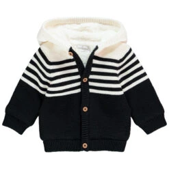 Gilet à Capuche En Tricot Ludique Pour Bébé Garçon -Orchestra HNAY7M GRF 5 X