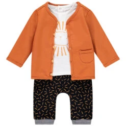 Ensemble 3 Pièces Print Lion Pour Bébé Garçon -Orchestra HNAY7N MAR 5 X