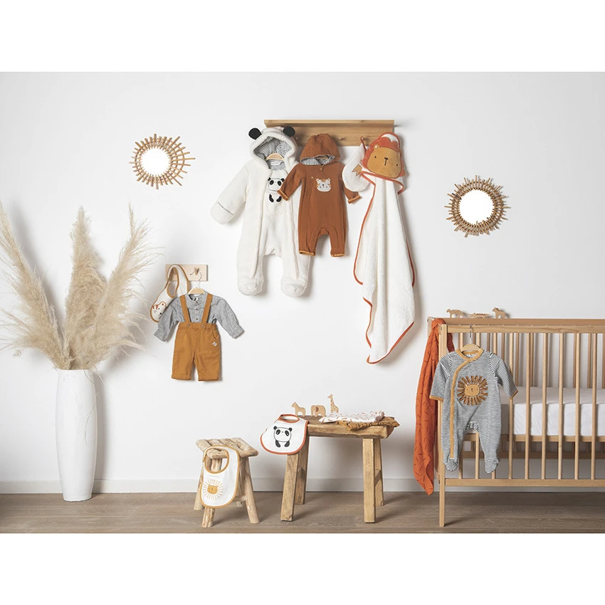 Combinaison Longue à Capuche Motif Tigre Pour Bébé Garçon 5 Combinaison Longue à Capuche Motif Tigre Pour Bébé Garçon – Image 5