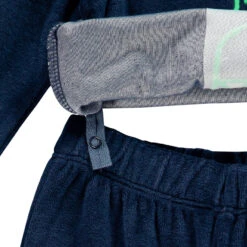 Pyjama En Velours Motif Dinosaure Pour Bébé Garçon -Orchestra HNAY7S BLF 4 X