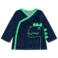 Pyjama En Velours Motif Dinosaure Pour Bébé Garçon -Orchestra HNAY7S BLF 5 X