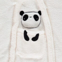 Combi-pilote Ludique En Sherpa Motif Panda Pour Bébé Garçon -Orchestra HNAY83 ECR 5 X
