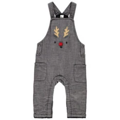 Salopette Longue Print Renne Pour Bébé Garçon