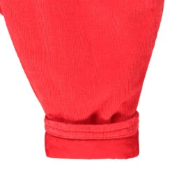 Pantalon En Velours Rouge Pour Bébé Fille -Orchestra HNAY87 RGM 3 X