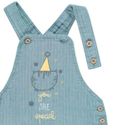 Ensemble T-shirt Imprimé Et Salopette Longue Pour Bébé Garçon 9 Ensemble T-shirt Imprimé Et Salopette Longue Pour Bébé Garçon -Orchestra HNAY89 BLM 4 X