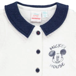Combinaison Effet 2 En 1 En Maille Print Mickey Disney Pour Bébé Garçon -Orchestra HNAY8G ECR 4 X