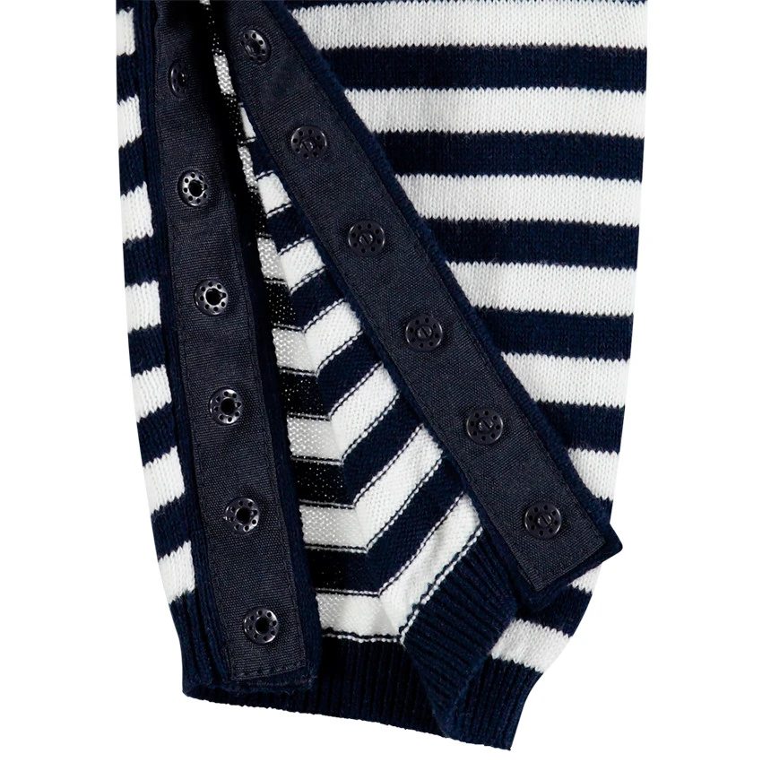 Combinaison En Tricot Rayée Pour Bébé Garçon Motifs Mickey Disney 3 Combinaison En Tricot Rayée Pour Bébé Garçon Motifs Mickey Disney – Image 3