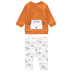 Ensemble En Molleton Imprimé Hérissons Pour Bébé Garçon