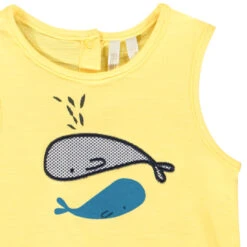 Ensemble 2 Pièces Débardeur Et Bermuda Motif Baleine Pour Bébé Garçon -Orchestra HNAY96 JAC 3 X