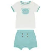 Ensemble T-shirt Print Ours Et Bermuda Pour Bébé Garçon