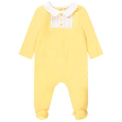 Dors-bien En Jersey Col Claudine Et Plastron Pour Bébé Garçon