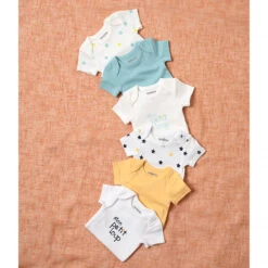 Lot De 3 Bodies Manches Courtes Pour Bébé Garçon -Orchestra HNAY9O BLA 3 X