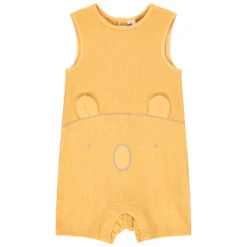 Combinaison Courte En Maille Détails En Relief Pour Bébé Garçon