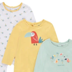 Lot De 3 Dors Bien En Jersey Imprimé Toucans Pour Bébé Garçon 8 Lot De 3 Dors Bien En Jersey Imprimé Toucans Pour Bébé Garçon -Orchestra HNAYAT JAC 3 X