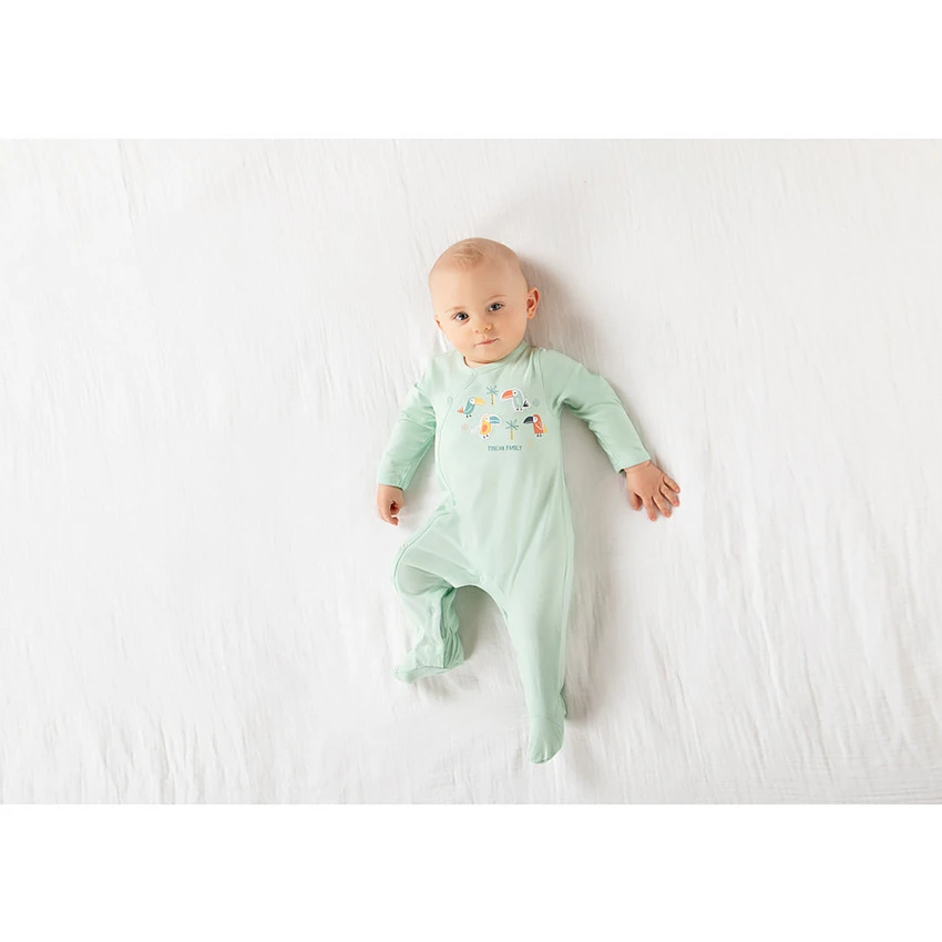Lot De 3 Dors Bien En Jersey Imprimé Toucans Pour Bébé Garçon 5 Lot De 3 Dors Bien En Jersey Imprimé Toucans Pour Bébé Garçon – Image 5