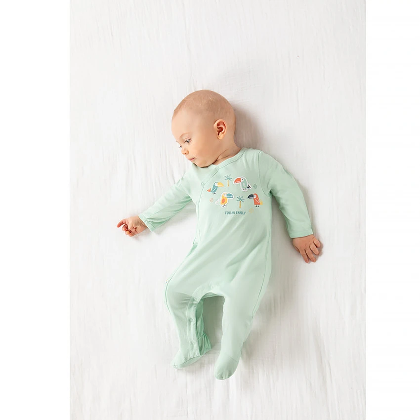 Lot De 3 Dors Bien En Jersey Imprimé Toucans Pour Bébé Garçon 6 Lot De 3 Dors Bien En Jersey Imprimé Toucans Pour Bébé Garçon – Image 6