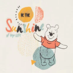 Ensemble Gilet En Bouclette + T-shirt Winnie L'Ourson + Pantalon Pour Bébé Garçon -Orchestra HNAYBN BLA 3 X