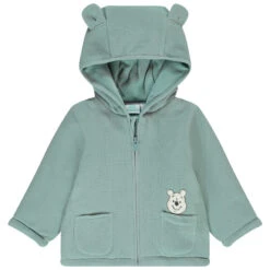 Gilet En Maille Nid D'abeille Avec Doublure En Velours Pour Bébé Garçon