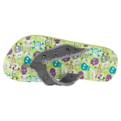 Tongs Avec Clous Fantaisie Et Têtes De Mort -Orchestra ICNP02 GRIS 3 X