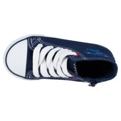 Baskets Montantes à Lacets Et Zip Avec Inscriptions Printées -Orchestra KCJN0A MARI 3 X