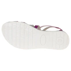 Nu-pieds En Cuir Effet Métallisé Avec Zip 5 Nu-pieds En Cuir Effet Métallisé Avec Zip -Orchestra KCMG0D FUSH 3 X