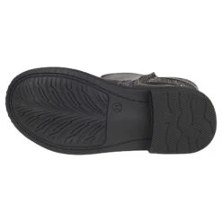 Bottes Effet Cuir Avec Boucles Et Strass Du 28 Au 35 -Orchestra LCML03 GRFO 3 X