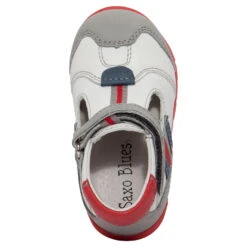 Salomés En Cuir Avec Empiècements Contrastés -Orchestra MCDB02 BLAN 3 X