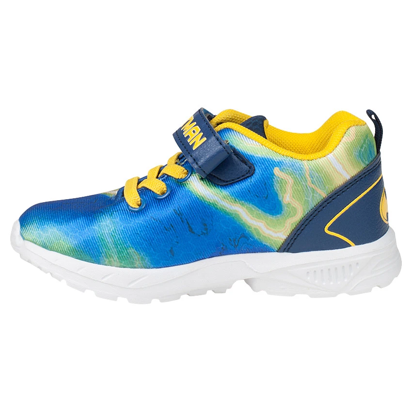 Baskets Basses à Lacets élastiqués Et Scratch Batman Pour Enfant Garçon 2 Baskets Basses à Lacets élastiqués Et Scratch Batman Pour Enfant Garçon – Image 2