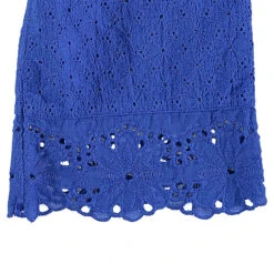 Pantacourt Large En Broderie Anglaise -Orchestra MF170F BLEU 3 X