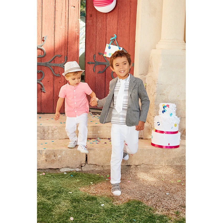 Veste Blazer En Molleton à Poches 4 Veste Blazer En Molleton à Poches – Image 4