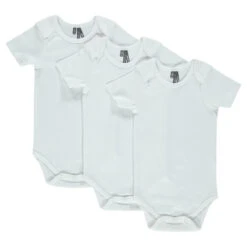 Bodies Manches Courtes Avec Ouverture Adaptée à L'âge
