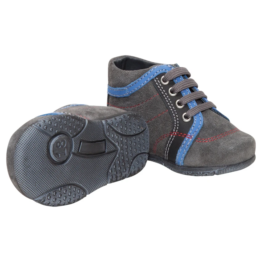 Bottillons En Cuir à Lacets Avec Print 2 Bottillons En Cuir à Lacets Avec Print – Image 2