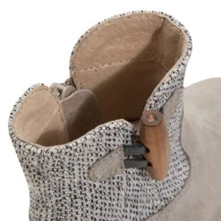 Bottines En Cuir Pailleté Avec Empiècement En Tissu Imprimé 7 Bottines En Cuir Pailleté Avec Empiècement En Tissu Imprimé -Orchestra NCIK0O DORE 3 X