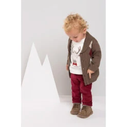 Bottillons En Cuir Suédé à Lacets -Orchestra NCJA0J BEIG 5 X