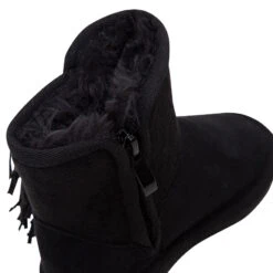 Bottines Fourrées à Franges Effet Suédine Du 28 Au 38 6 Bottines Fourrées à Franges Effet Suédine Du 28 Au 38 -Orchestra NCMK0L NOIR 3 X