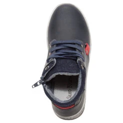 Bottillons En Cuir Unis à Lacets Et Zip -Orchestra NCNA0D MARI 3 X