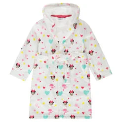 Peignoir En Coton éponge Imprimé Disney Minnie