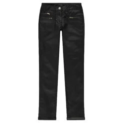 Junior - Pantalon Slim Enduit Avec Zips