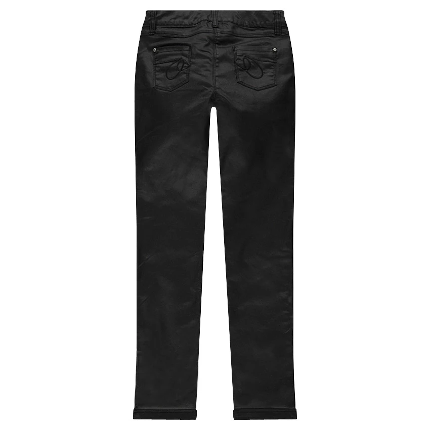 Junior - Pantalon Slim Enduit Avec Zips 2 Junior - Pantalon Slim Enduit Avec Zips – Image 2