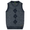 Pull Sans Manches En Tricot Avec Motif Jacquard